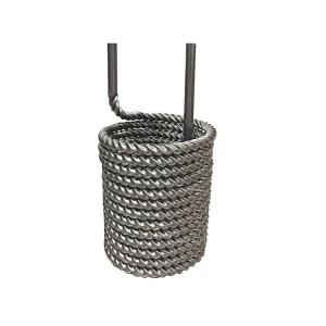 Buy cheap Lightweight Twisted Titanium Tube Coil , Durable Titanium Heat Exchanger Coil from wholesalers