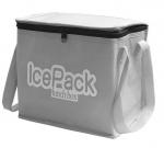 Buy cheap Portable Nonwoven Insulated Cooler Bags For Promotional , Grey / Blue from wholesalers