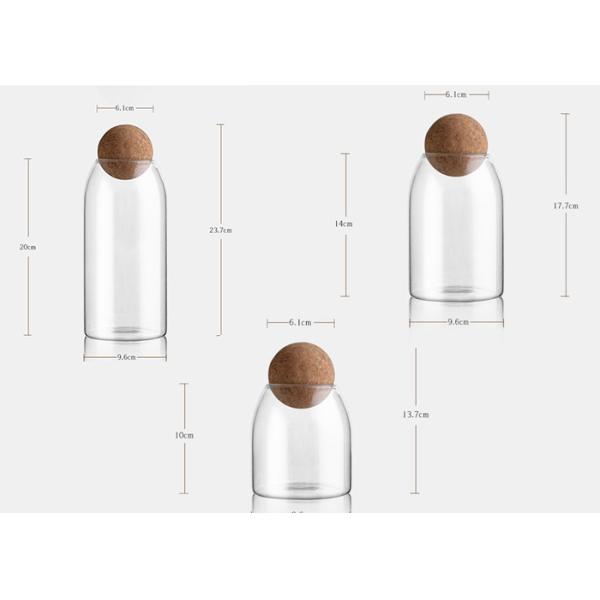 16 Oz Wide Mouth Food Jar Heat Resistant Borosilicate Customized Logo