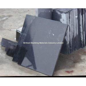 Buy cheap Hunan Pure Black Marble Tiles, Black Marble Tiles from wholesalers