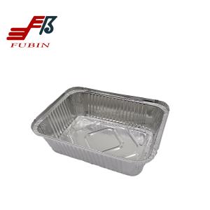 Buy cheap 2100ml Rectangular Foil Trays Takeaway Aluminium Foil Packaging Box from wholesalers