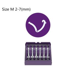 Single Polymer Non Absorbable Surgical Ligating Clips NLC-OM