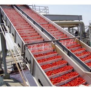 Buy cheap SUS304 Stainless Steel Tomato Processing Line with 1 Year Warranty and Customized Capacity from wholesalers