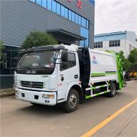 Buy cheap Compressed Compactor Garbage Truck Small 7m3 7cbm for residential area product