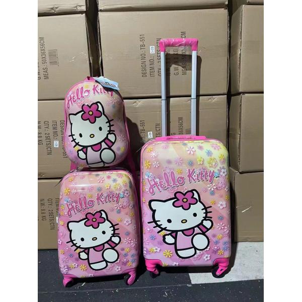 Quality Sturdy Practical Childrens Suit Case , Shockproof Youth Rolling Luggage for sale