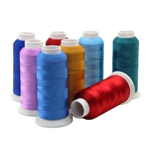 100% Polyester Silk Thread for Sewing Machine and Embroidery Thread Net Weight