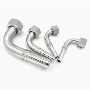 Buy cheap Metric 90 Degree Female 24 Degree Cone O-Ring L.T. Carbon Stainless Steel Hydraulic Hose Fitting 20491 Series from wholesalers