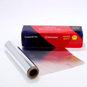 Buy cheap Customized Length Heavy Duty Food Grade Aluminum Foil Roll for Food Preservation from wholesalers