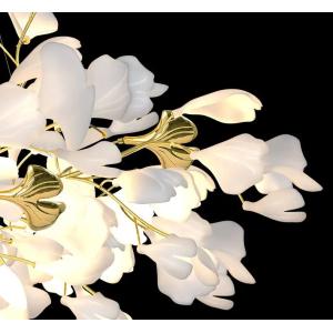 Buy cheap Ceiling Mounted Contemporary Staircase Gingko Chandelier OEM from wholesalers