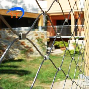 Buy cheap YT Stainless Steel Wire Rope Mesh Ferruled Type / Knotted Type For Green Plants from wholesalers