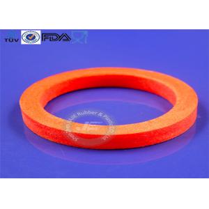 Buy cheap Heat Stabile Molded Silicone Parts , Reusable Silicone O Ring Gasket from wholesalers