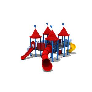 Buy cheap Outdoor Kids Custom Playground Slides Children Amusement Equipment from wholesalers