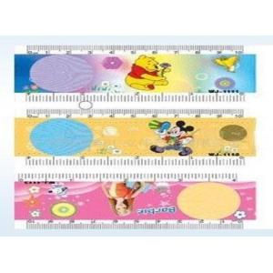 PLASTIC LENTICULAR Custom Promotional Plastic Flexible Measuring Ruler With 3D