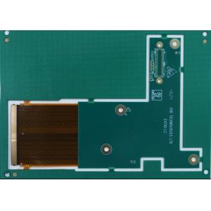 Buy cheap Rigid Flex PCB Green Oil with Struction OSP Surface Process Customized Design from wholesalers
