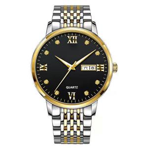 22cm Band Length Alloy Quartz Wrist Watch With Time Display