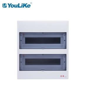 Waterproof IP40 Plastic MCB Box , MCB Junction Box To Protect Circuit Breakers