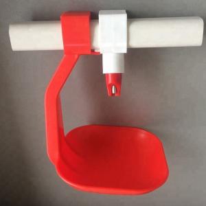 Buy cheap Orange Poultry Drinking Line Plasson Poultry Nipple Drinkers from wholesalers
