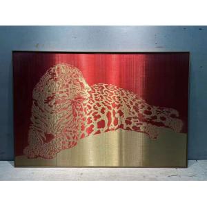Buy cheap Fireproof Decorative Copper Mesh 1.5mm Thickness Leopard Pattern from wholesalers