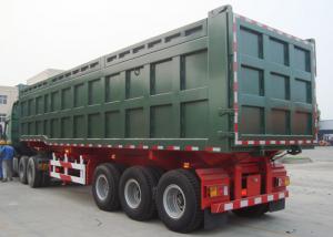 Buy cheap CIMC high quality double 3 axle dump trailer self dumper trailer semi end dump trailer for sale product