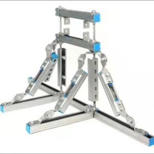 Galvanized Cable Seismic Bracing Hangers Pipe Supports Structure Reinforcement