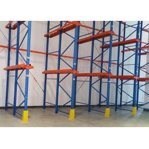 Powder Coated ISO9001 1000kgs Drive In Racking System Q235B