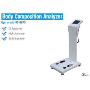 Buy cheap CE Approved Body Fat Checking Machine With Big Scale Colorful Touch Screen Control Panel from wholesalers