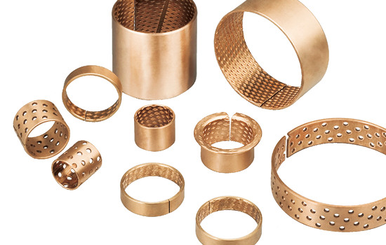Buy cheap CuSn8 CuSn6 BRM10 Wrapped Bronze Bearings Self Lubricating from wholesalers