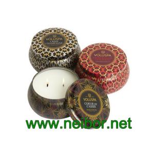 Buy cheap 11oz/312g deep drawn special shape candle tin container from wholesalers
