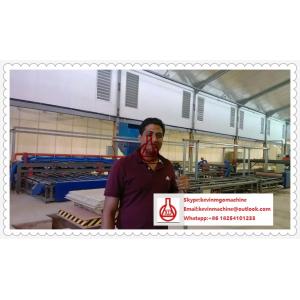 Pre - Mixing Process Sheet Roll Forming Machine , GB8041 Sandwich Panel Machine