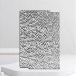 Buy cheap High Quality Silver Embossed Honeycomb Stainless Steel Sheet Custom Color from wholesalers