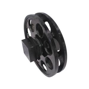 China High Performance 250T Front Undercarriage Idler With Heat Treatment on sale