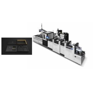 Buy cheap Automated Cardboard Box Making Machine / Paper Box Making Equipment from wholesalers