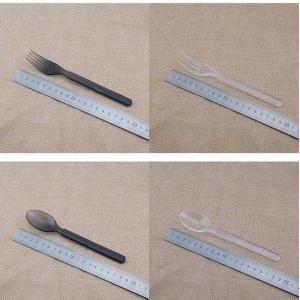 Buy cheap Hard Plastic Fork Knife And Spoon , Knife Fork Spoon For Cafe Restaurants from wholesalers
