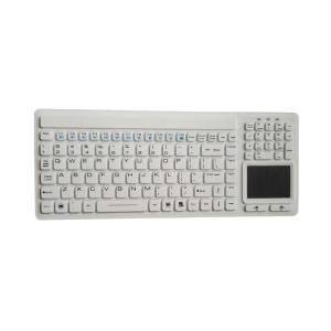100 % Waterproof Keyboard With Touchpad , Man Machine Wireless Silicone Keyboard