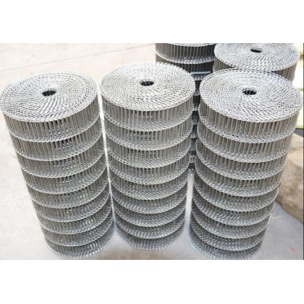 Quality Candy Manufacturing Stainless Steel Flat Flex Conveyor Belt for sale