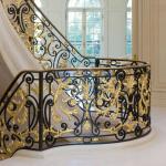 Buy cheap Ringhiera Delle Scale Interior Stair Railings Anti Rust Wrought Iron Stair Balusters from wholesalers
