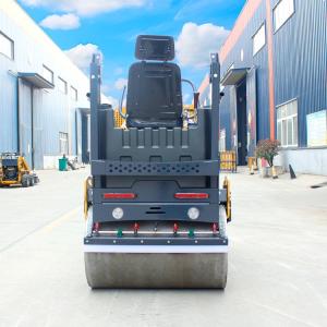 Buy cheap 2t Hydraulic Double Drum Vibratory Road Roller Machinery for Mini Asphalt Compaction from wholesalers