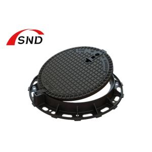 D400 Hinged Round Ductile Iron Manhole Cover with ISO9001:2015 Certification for
