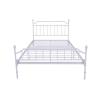 Buy cheap Customizable Size Wrought Iron Platform Bed Durable 0.6-1.5mm Thick Pipe from wholesalers