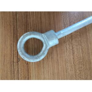 Buy cheap Helical Earth Anchors / Thimble Eye Bolt Oval Eye Bolt 5/8