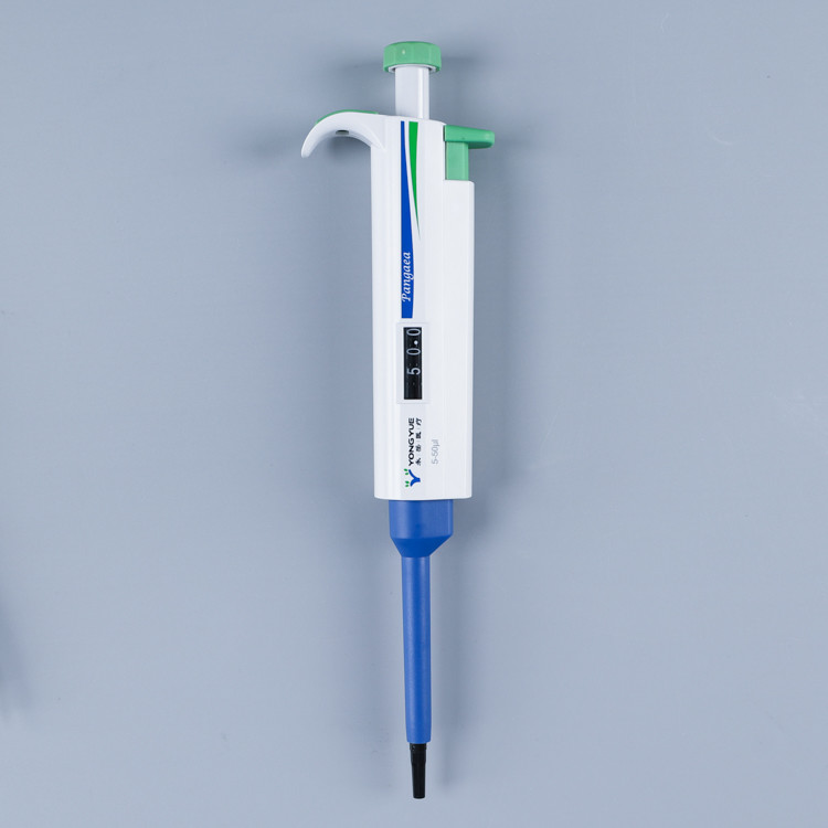 Buy cheap 5-50ul Lab Liquid Transfer Calibration Adjustable Single Channel Micropipette from wholesalers