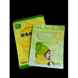 Poly Heat Seal Resealable Plastic Bags For Food Protein Powder Reusable Pouches