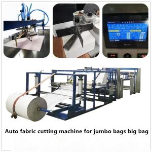Buy cheap Automatic Bigbag CUT Jumbo Bag Fabric Cut to Length Machine from wholesalers