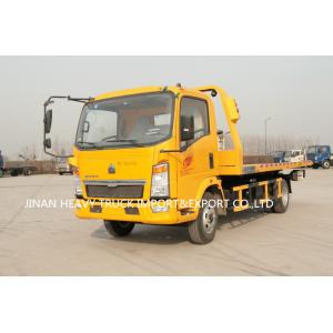 China SINOTRUK Flatbed LHD Tow Truck Wrecker 8 Tons 90km/H on sale