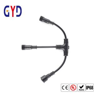 Buy cheap 3 Way T Type Splitter Watertight Cable Connector Plastic Electrical Wire Connectors from wholesalers