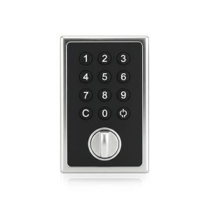 China Small Electronic Safe Lock Including Mechanical Key Emergency Override Designed for Enhanced Security in Commercial Safe Systems on sale