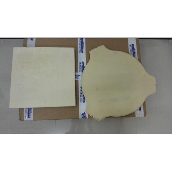 Quality Fresh Stoneware BBQ Pizza Stone ,  Refractory Cordierite Ceramic Pizza Stone for sale