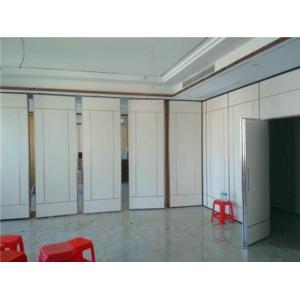 Buy cheap Sliding Aluminium Roller Soundproof Partition Wall Melamine Surface 4m Height from wholesalers