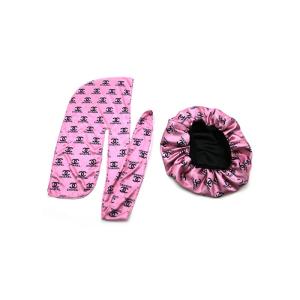 Buy cheap Logo Custom Satin Men Women Designer Bonnet And Durag from wholesalers