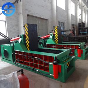 Buy cheap 250*600mm Bale Size Forward Out Metal Scrap Baling Machine from wholesalers
